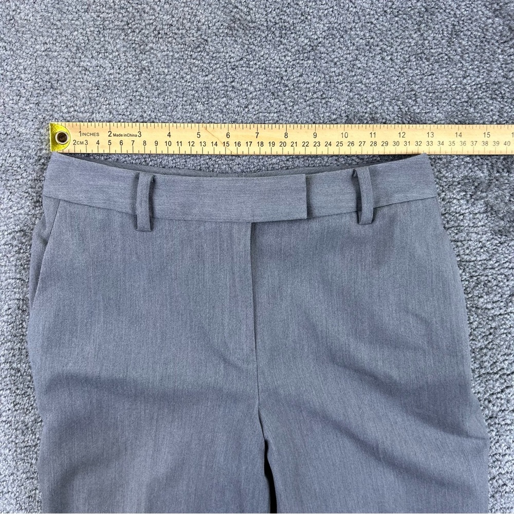 Brooks Brothers Women’s Dress Pants Slacks Size 2 Stretch Gray Rayon Wide Leg - Picture 6 of 9